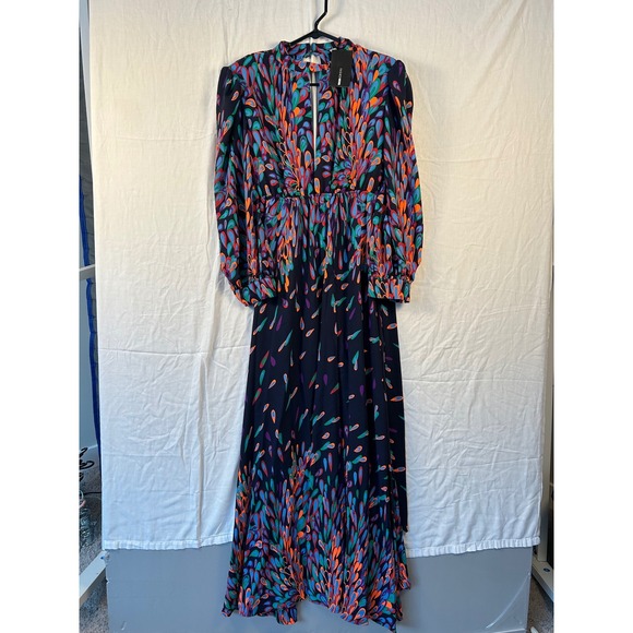 Fashion Nova Dresses & Skirts - NWT Fashion Nova Wings Of A Feather Maxi Dress Multi Abstract Print XL #2272